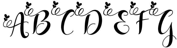 Bethlove - Personal Use  Free Fonts Download