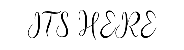 Alletha - Personal Use  Free Fonts Download