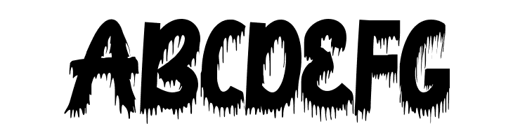 Death Party - Personal Use  Free Fonts Download