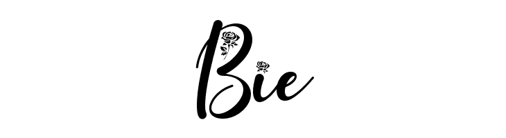 With Rose  Free Fonts Download