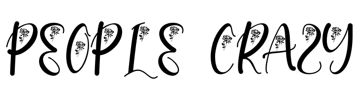 With Rose  Free Fonts Download