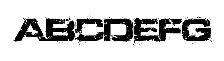 Defused Extended Bold  Free Fonts Download