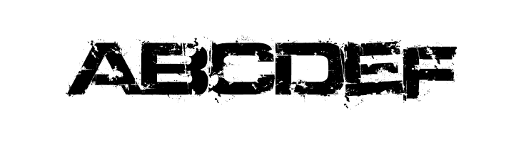 Defused Extended Bold  Free Fonts Download