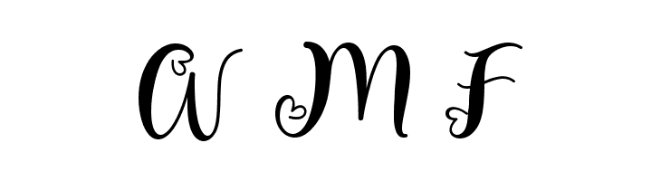 Beautiful Monogram  Free Fonts Download