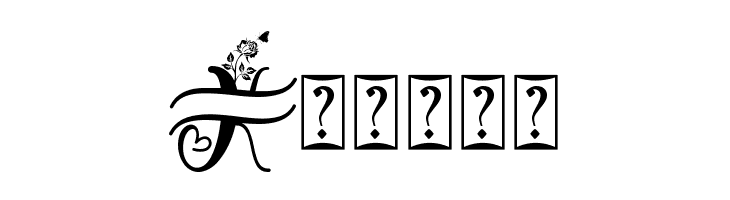 Monogram Butterfly  Free Fonts Download