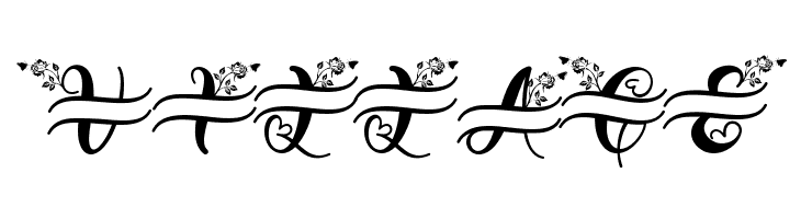 Monogram Butterfly  Free Fonts Download