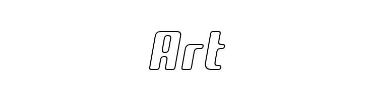 Amusette Outline Italic  Free Fonts Download