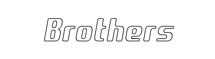 Amusette Outline Italic  Free Fonts Download