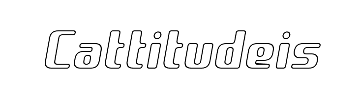 Amusette Outline Italic  Free Fonts Download