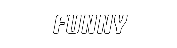 Amusette Outline Italic  Free Fonts Download