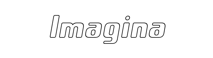 Amusette Outline Italic  Free Fonts Download