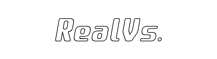 Amusette Outline Italic  Free Fonts Download