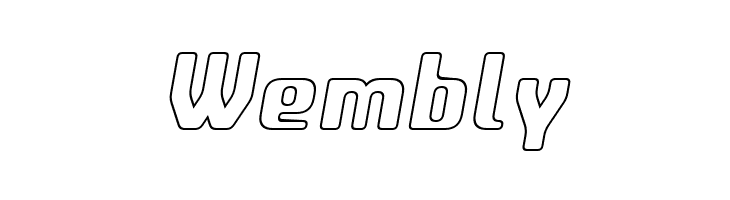 Amusette Outline Italic  Free Fonts Download