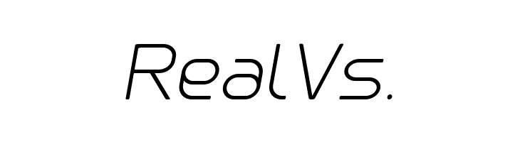 Clipangle ExtraLight Italic  Free Fonts Download