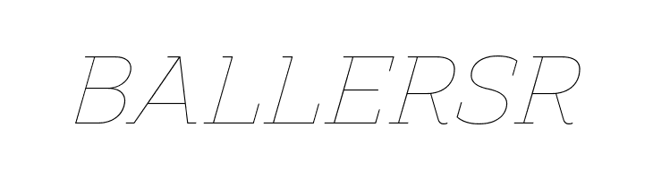 Amazing Slab Trial Thin Italic  Free Fonts Download