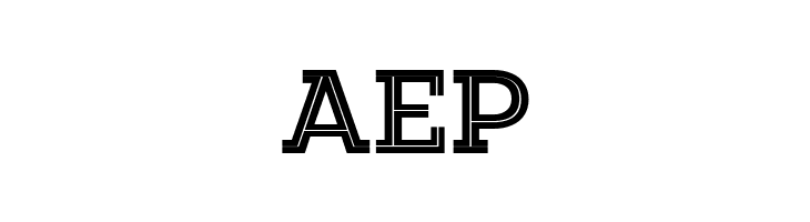 Amazing Slab Trial Inline Bold  Free Fonts Download