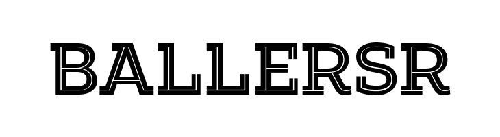 Amazing Slab Trial Inline Bold  Free Fonts Download