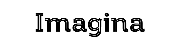 Amazing Slab Trial Inline Bold  Free Fonts Download