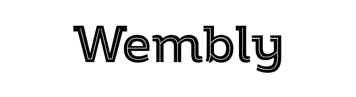 Amazing Slab Trial Inline Bold  Free Fonts Download