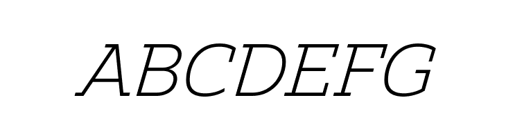 Amazing Slab Trial Light Italic  Free Fonts Download