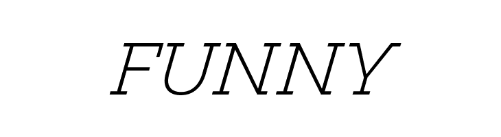 Amazing Slab Trial Light Italic  Free Fonts Download