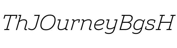 Amazing Slab Trial Light Italic  Free Fonts Download