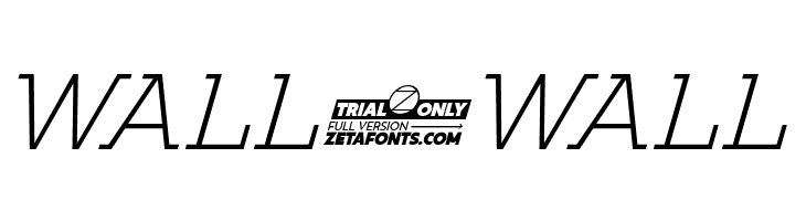 Amazing Slab Trial Light Italic  Free Fonts Download