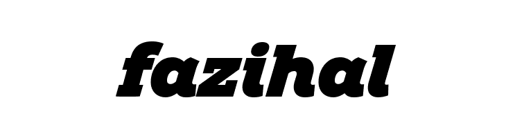 Amazing Slab Trial Black Italic  Free Fonts Download