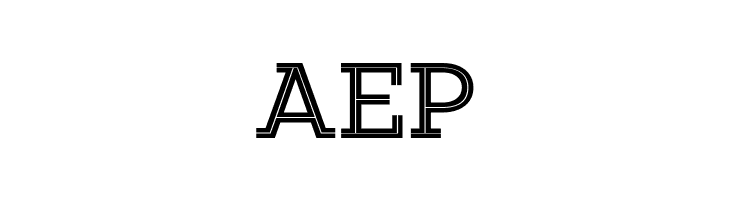 Amazing Slab Trial Inline Medium  Free Fonts Download
