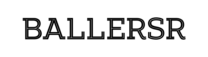 Amazing Slab Trial Inline Medium  Free Fonts Download