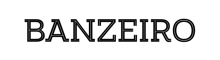 Amazing Slab Trial Inline Medium  Free Fonts Download