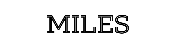 Amazing Slab Trial Inline Medium  Free Fonts Download