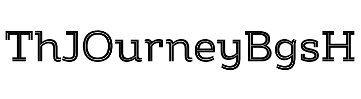 Amazing Slab Trial Inline Medium  Free Fonts Download