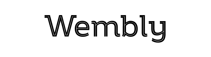 Amazing Slab Trial Inline Medium  Free Fonts Download