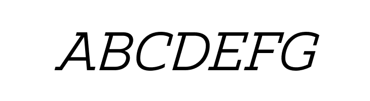 Amazing Slab Trial Italic  Free Fonts Download