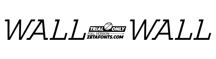 Amazing Slab Trial Italic  Free Fonts Download