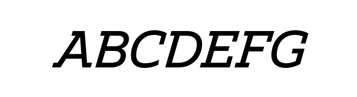 Amazing Slab Trial Medium Italic  Free Fonts Download