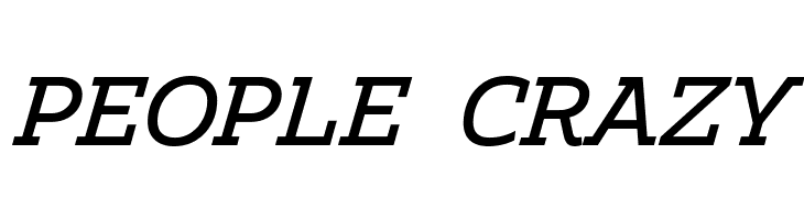 Amazing Slab Trial Medium Italic  Free Fonts Download