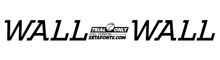 Amazing Slab Trial Medium Italic  Free Fonts Download