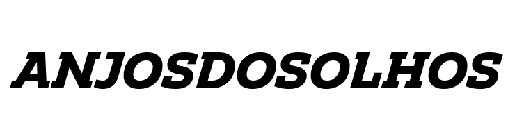 Amazing Slab Trial Extrabold Italic  Free Fonts Download