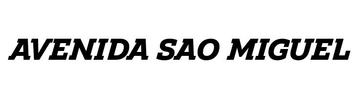 Amazing Slab Trial Extrabold Italic  Free Fonts Download