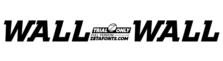 Amazing Slab Trial Extrabold Italic  Free Fonts Download