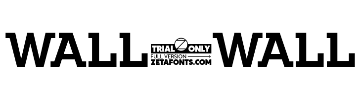 Amazing Slab Trial Bold  Free Fonts Download