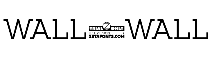 Amazing Slab Trial Regular  Free Fonts Download