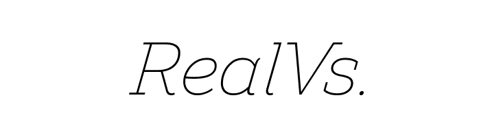 Amazing Slab Trial Extralight Italic  Free Fonts Download