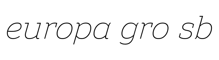 Amazing Slab Trial Extralight Italic  Free Fonts Download