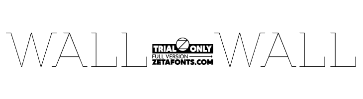 Amazing Slab Trial Thin  Free Fonts Download