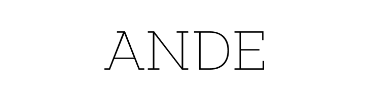 Amazing Slab Trial Extralight  Free Fonts Download