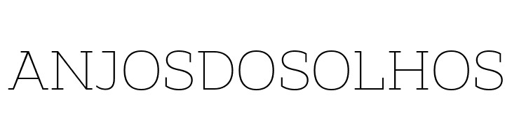 Amazing Slab Trial Extralight  Free Fonts Download