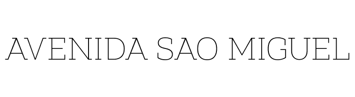 Amazing Slab Trial Extralight  Free Fonts Download